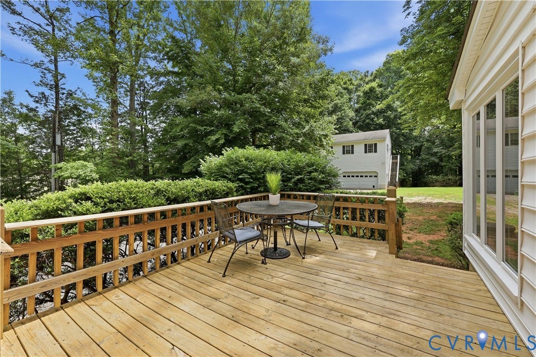 1610 Reams Road, Powhatan, VA 23139 Screened Porch w retractable awning. Floors are ceramic tile.