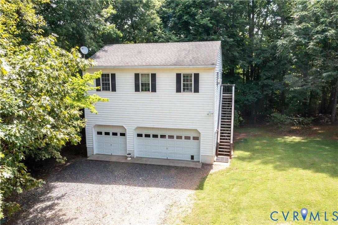 1610 Reams Road, Powhatan, VA 23139 Detached three car Garage with above apartment