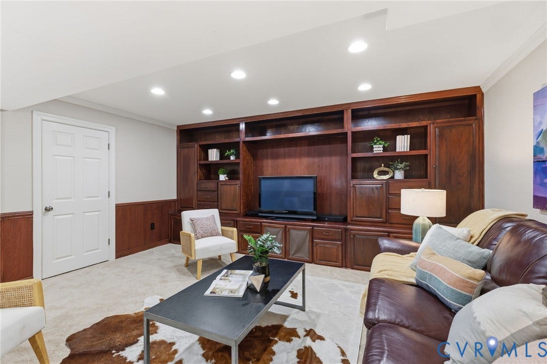 433 Elm Creek Drive, Manakin Sabot, Manakin Sabot, VA 23103 What a great space to relax, have a game of ping pong or pool, and have fun with friends and family!!