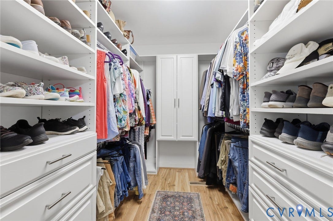 4320 Stebbins Street, Chester, VA 23831 Dream closet with custom shelving and drawers
