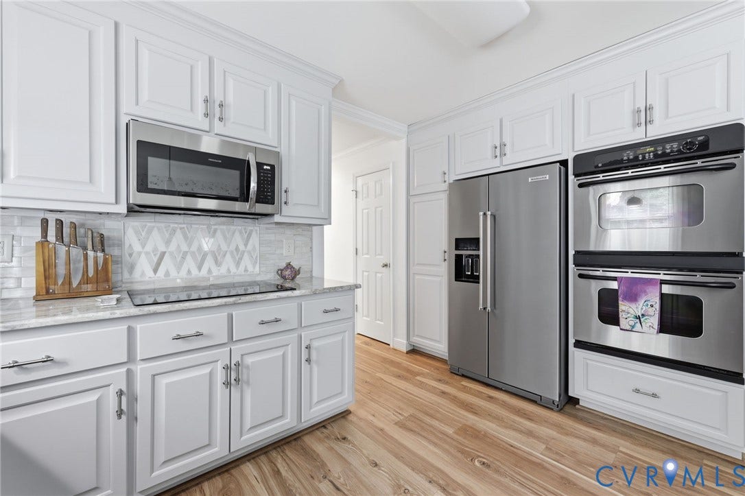 4320 Stebbins Street, Chester, VA 23831 stainless appliances, double oven, cooktop, microwave, dishwasher