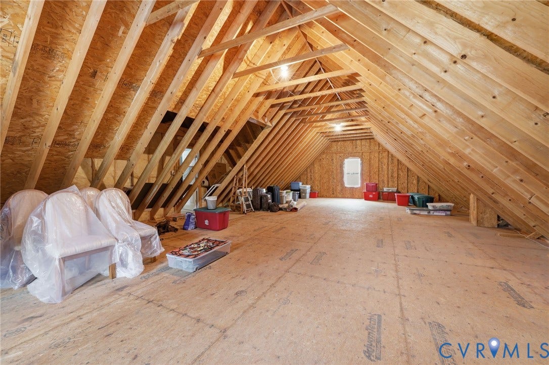4320 Stebbins Street, Chester, VA 23831 Ample storage in this walk-in attic