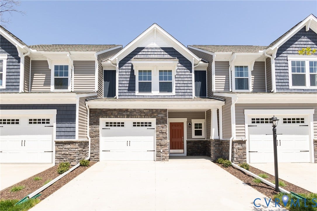 18775 Palisades Ridge, Palisades Cove, Moseley, VA 23120 Waverly B - Townhome is under construction. Photos are from builder's library and shown as an example only (colors, features and options will vary).
