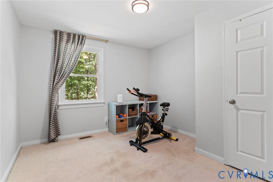 2448 Mountain View Road, Powhatan, VA 23139 Bedroom 3 with carpet