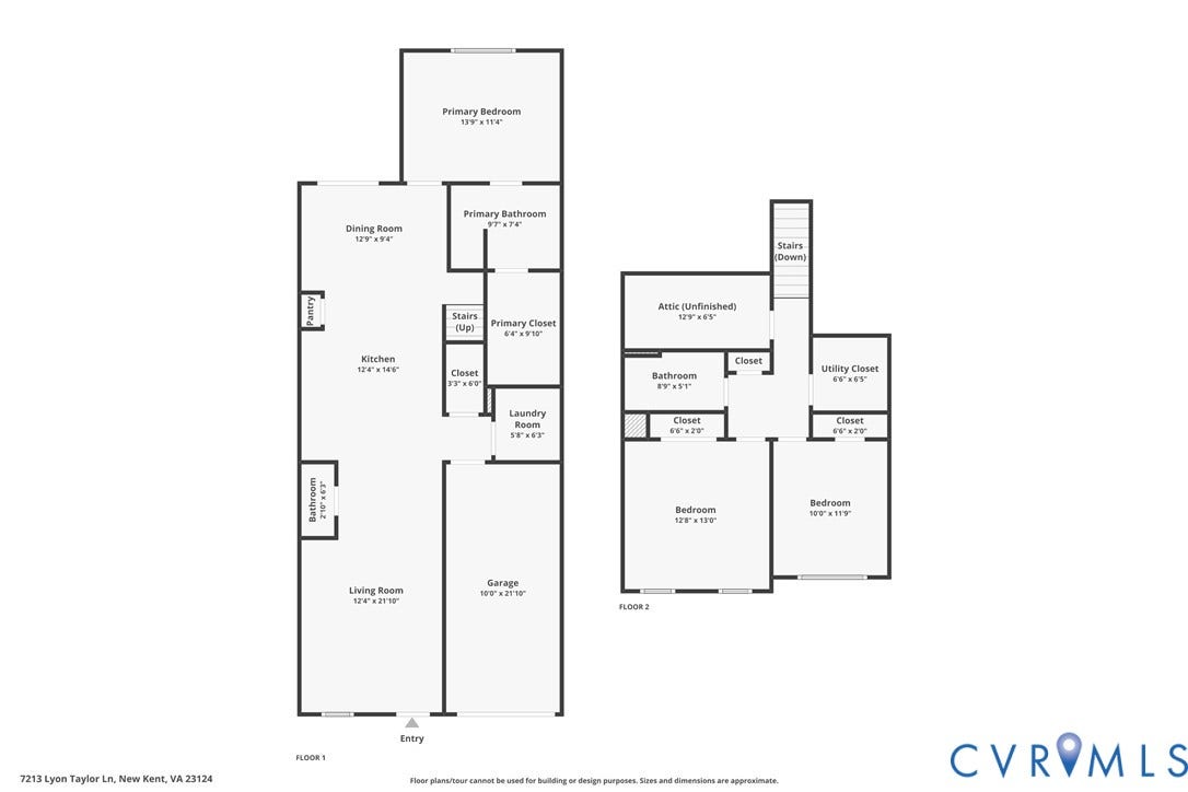 7213 Lyon Taylor Lane, Summer Maple, New Kent, VA 23124 Floor plan