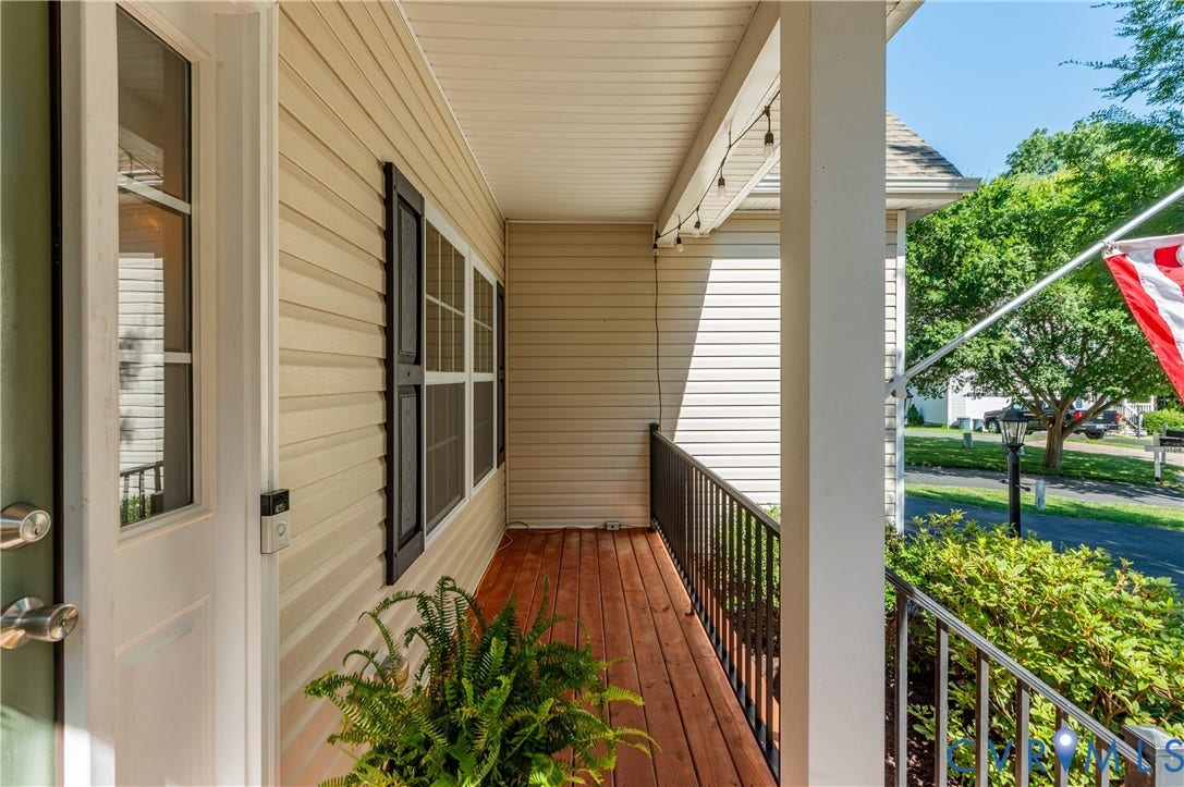 11505 HALTONSHIRE Way, Cedarlea Park, Glen Allen, VA 23059 A COVERED PORCH IS THE PERFECT SPOT TO WAIT FOR A FREIND'S ARRIVAL