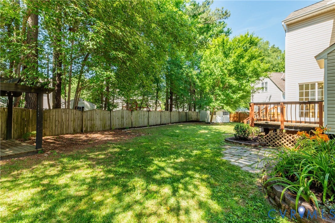 11505 HALTONSHIRE Way, Cedarlea Park, Glen Allen, VA 23059 YOU'LL LOVE THIS BACKYARD!!