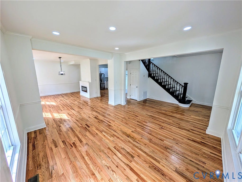 3216 Enslow Avenue, Richmond, VA 23222 Polished wood-finish flooring throughout the main level