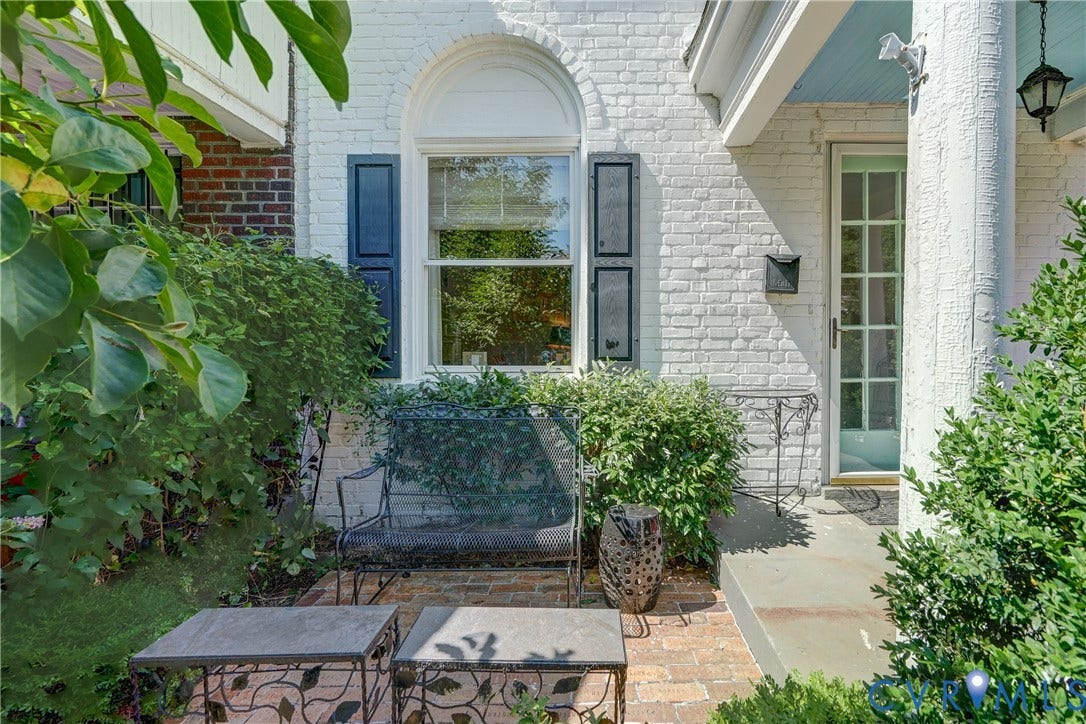 2619 Grayland Avenue, Byrd Park/Upper Fan, Richmond, VA 23220 Front patio is a lovely spot for enjoying the neighborhood