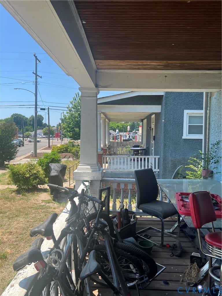 812 W Lancaster Road, Northside, Richmond, VA 23222 Full Front Porch