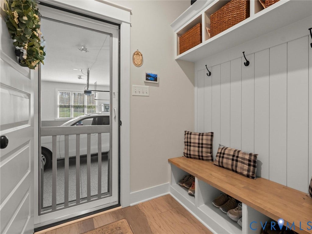 Back hall - entry from garage