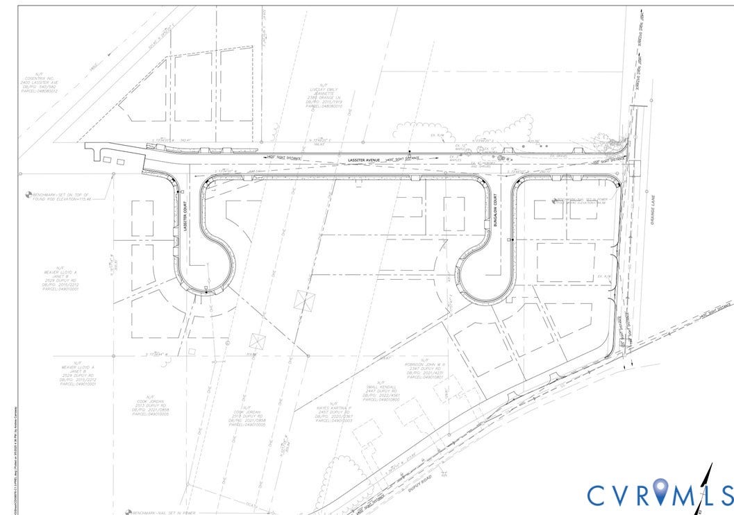 Site Plan. Illustrating the proposed arrangement of structures and infrastructure on the property