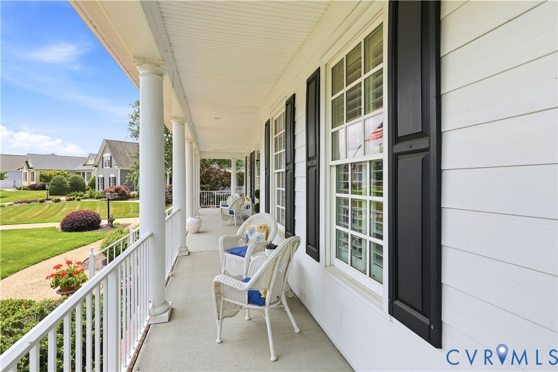 Expansive Porch