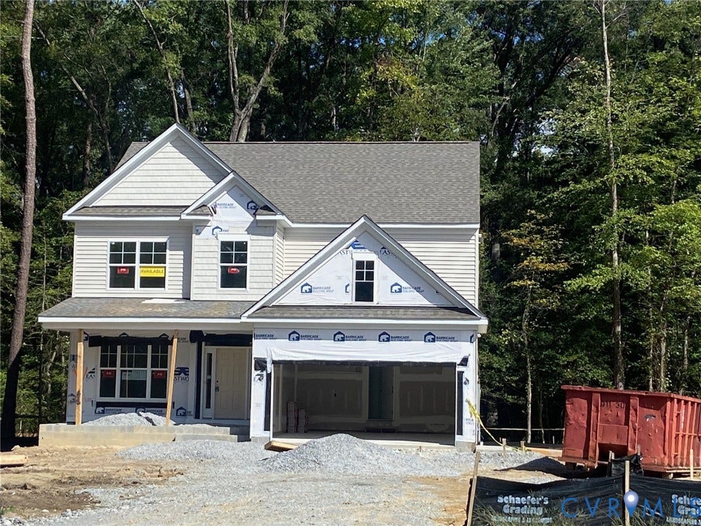 The photo represents the actual property under construction as of September 28, 2026