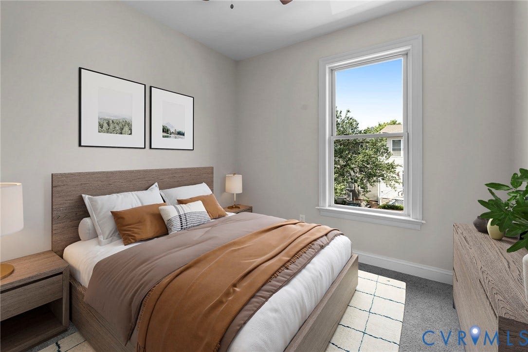733 S Pine Street, Oregon Hill, Richmond, VA 23220 Virtually staged concept
