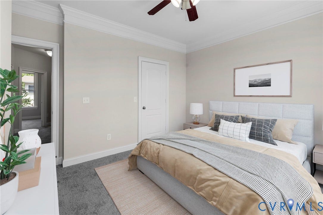 733 S Pine Street, Oregon Hill, Richmond, VA 23220 Virtually staged concept