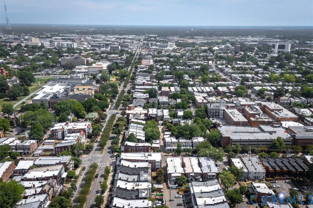View of the Museums along the Arthur Ashe Boulevard, all just a few blocks away.
