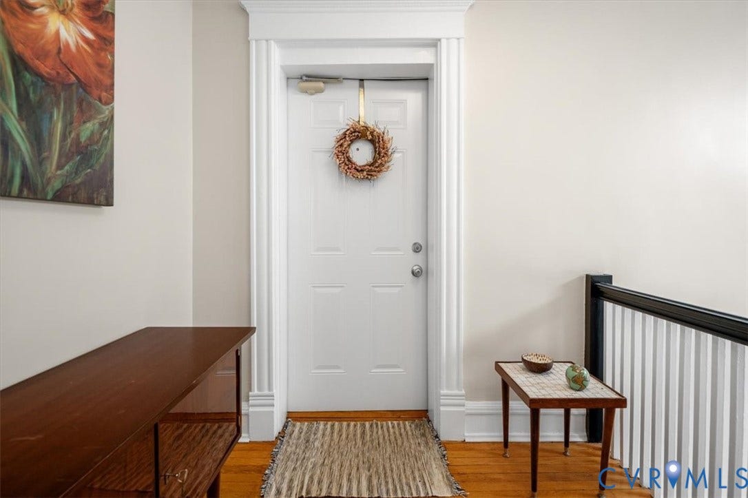 The front door to Unit Six.