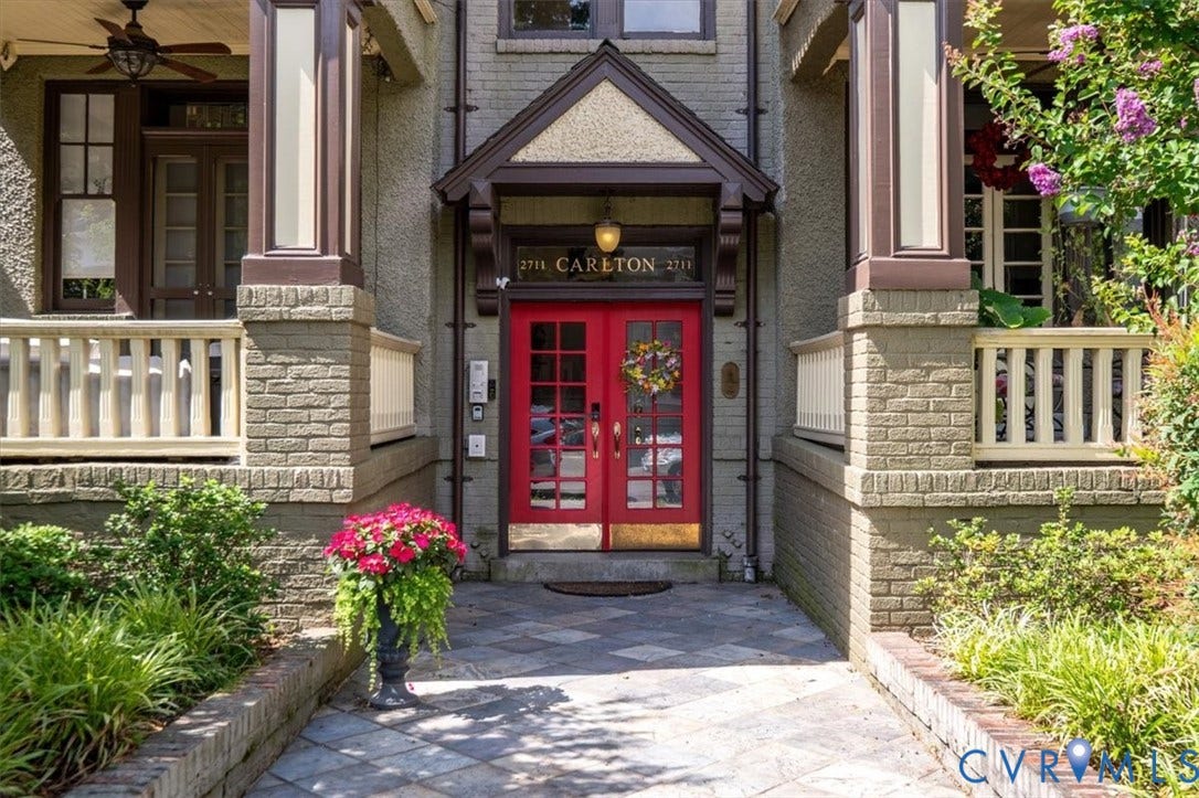 There is a secured entrance with the ability to "Buzz" your guests into the building.