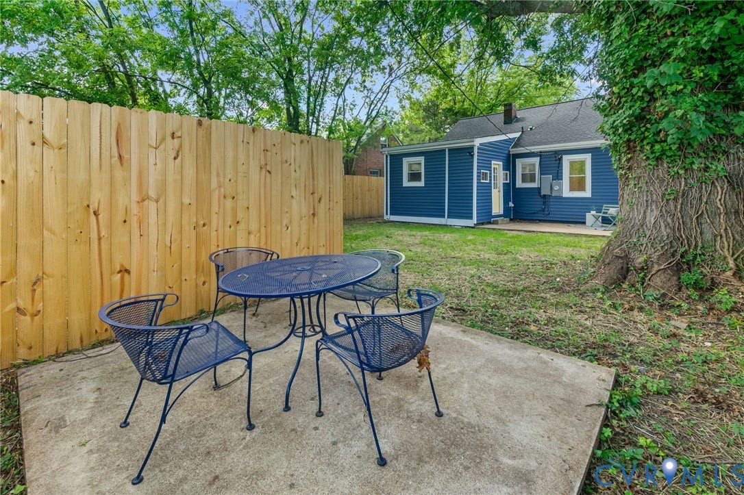 3122 Maplewood Avenue, Stadium, Richmond, VA 23221 Second concrete pad