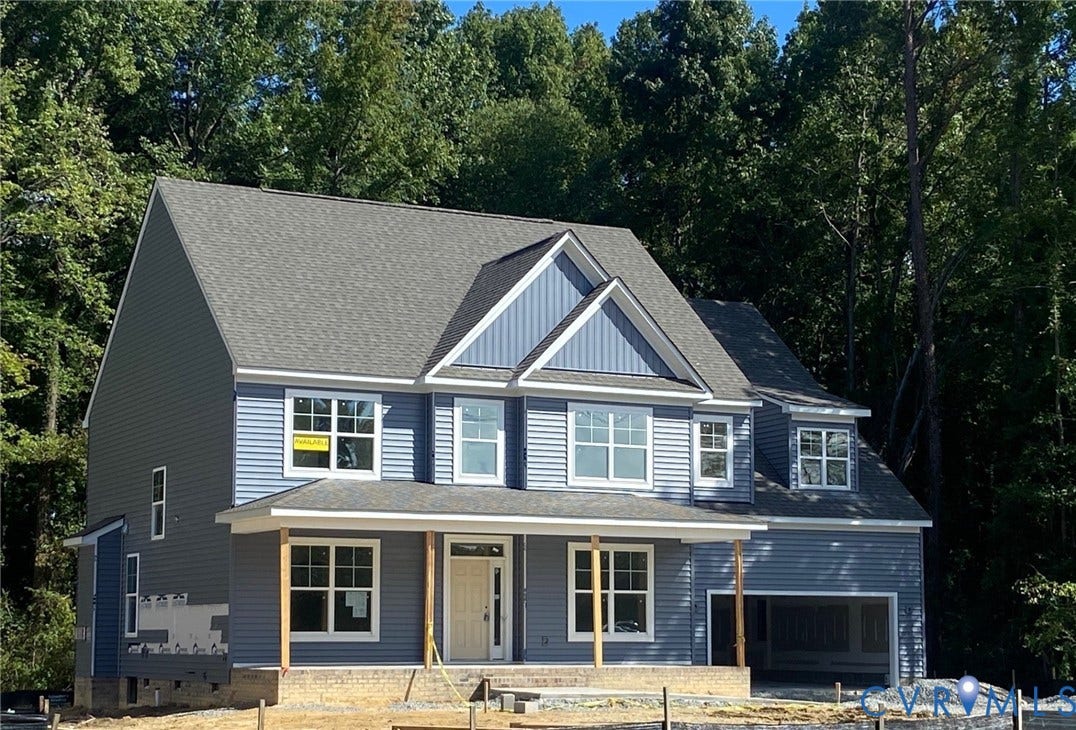 1742 Mountain Road, Mountainwood Crossing, Glen Allen, VA 23060 The photo represents the actual property under construction as of September 28, 2026