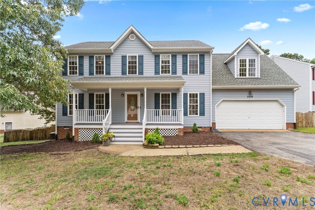 3436 Ivyridge Drive, Chesterfield, VA 23831 Lovely maintained 4 bedroom 2.5 bath.