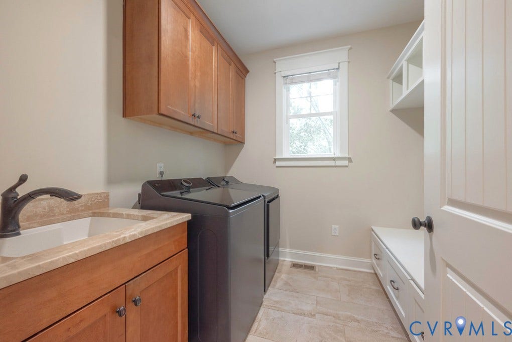 8853 Porto Court, Viniterra Estates, New Kent, VA 23124 With sink and Storage/Mud room