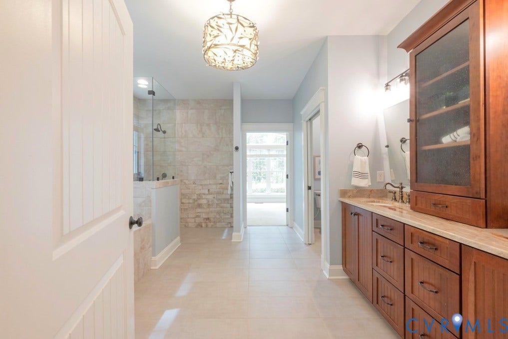 8853 Porto Court, Viniterra Estates, New Kent, VA 23124 Spa Inspired Ensuite