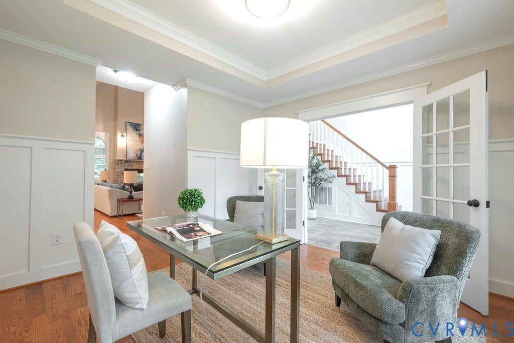 8853 Porto Court, Viniterra Estates, New Kent, VA 23124 Flex Space- Use as Formal Dining