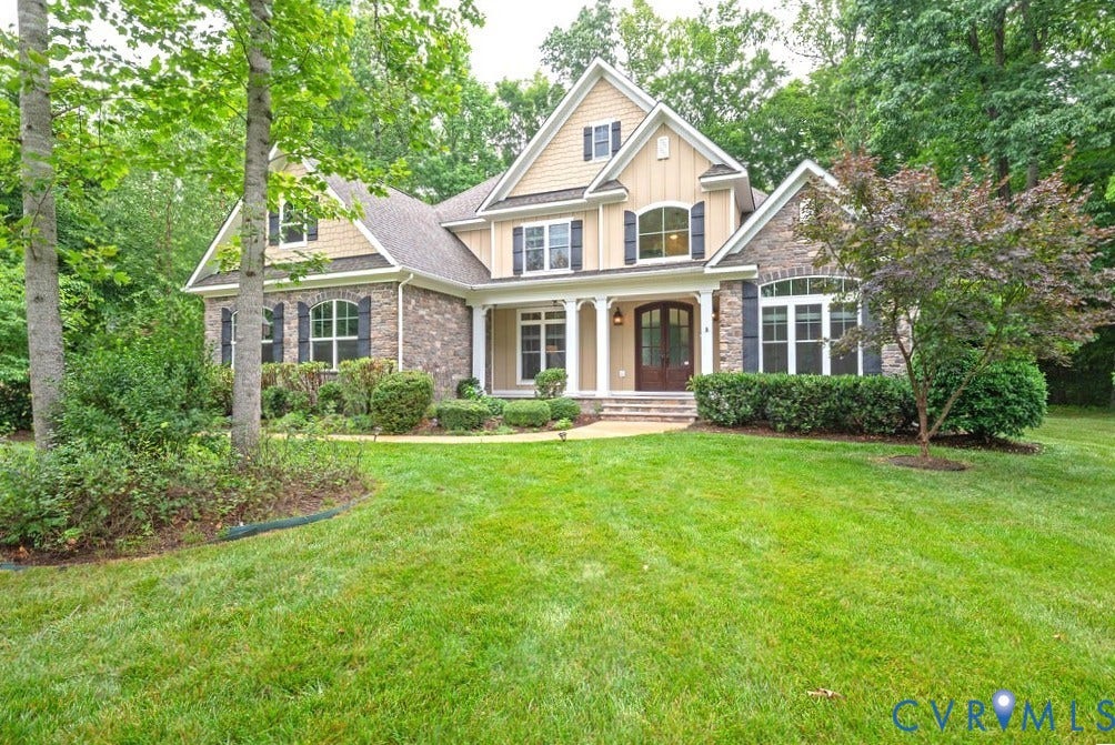 8853 Porto Court, Viniterra Estates, New Kent, VA 23124 Wonderful Curb Appeal
