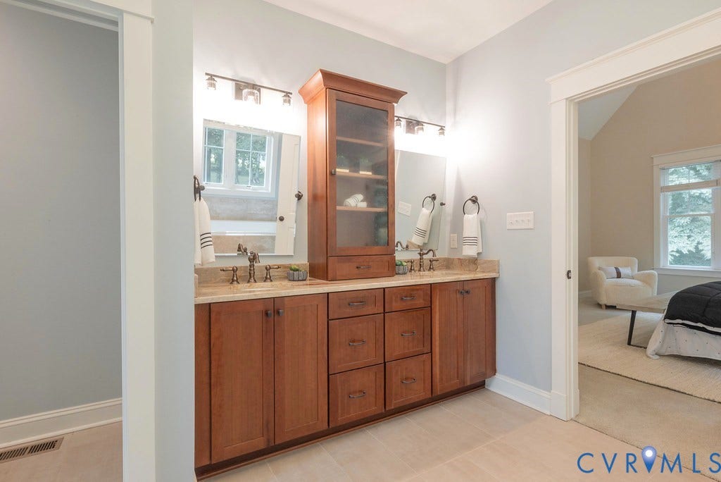 8853 Porto Court, Viniterra Estates, New Kent, VA 23124 Double Vanity