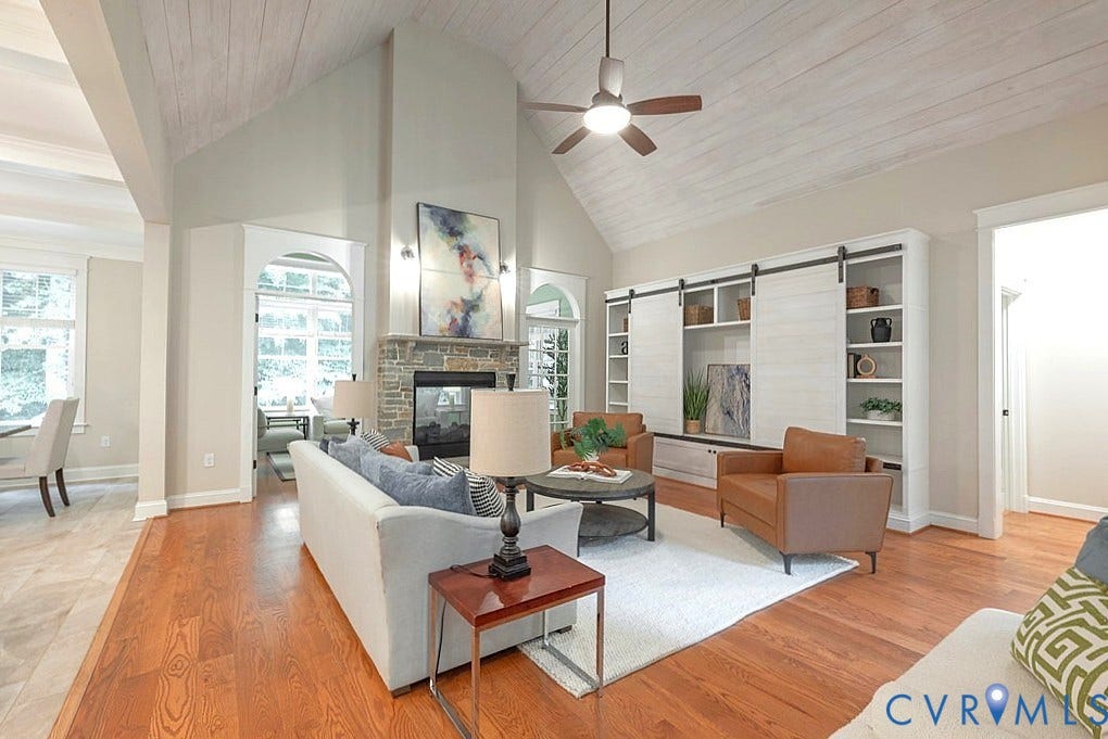 8853 Porto Court, Viniterra Estates, New Kent, VA 23124 Lovely Space with entertainment Storage