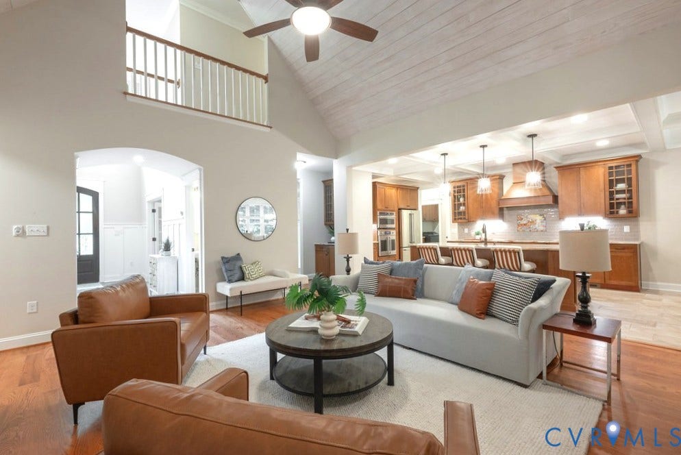 8853 Porto Court, Viniterra Estates, New Kent, VA 23124 2 Sided Fireplace