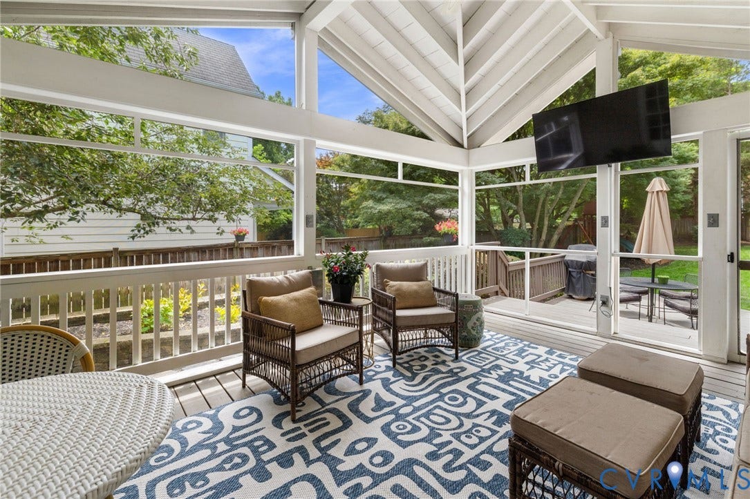 4009 Hanover Avenue, Malvern Gardens, Richmond, VA 23221 Screened Porch