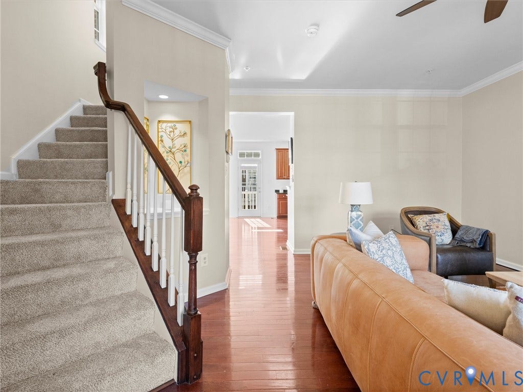 3806 Pumpkin Seed Lane, West Broad Village, Glen Allen, VA 23060 stairs from second to third level