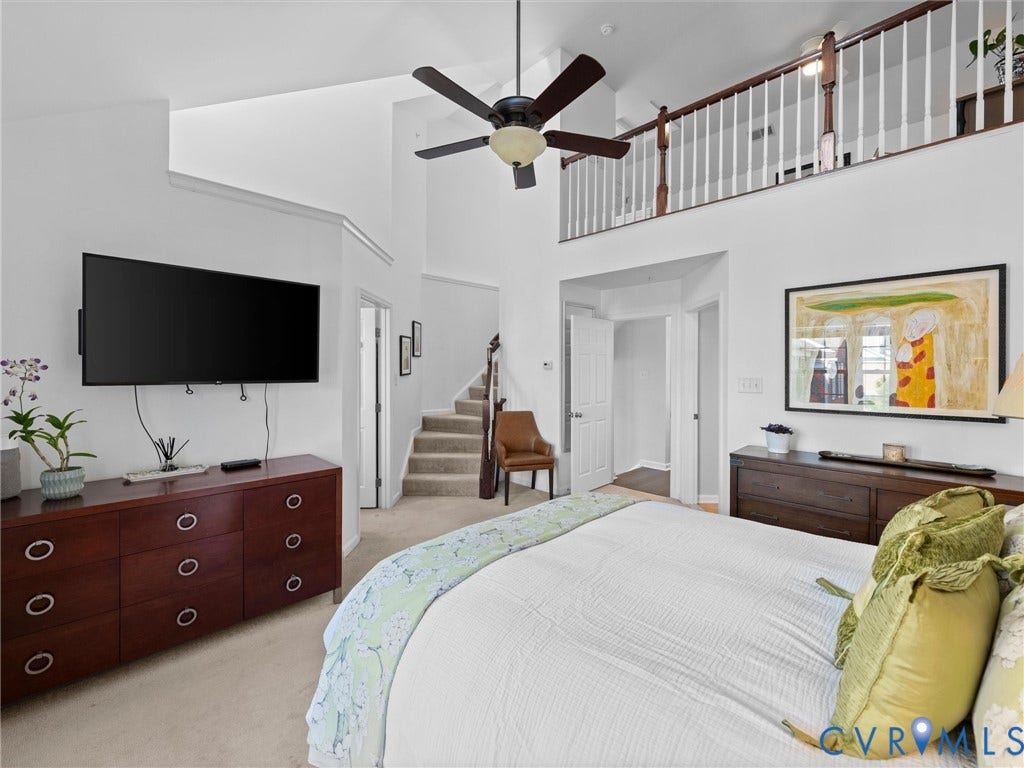 3806 Pumpkin Seed Lane, West Broad Village, Glen Allen, VA 23060 loft within the primary bedroom!