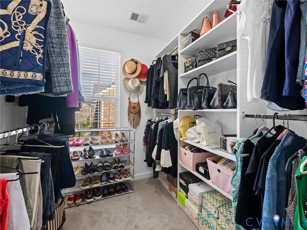 3806 Pumpkin Seed Lane, West Broad Village, Glen Allen, VA 23060 custom primary closet