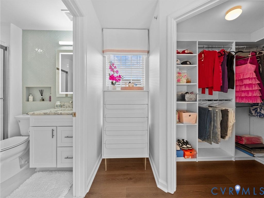3806 Pumpkin Seed Lane, West Broad Village, Glen Allen, VA 23060 second bedroom closet / bath