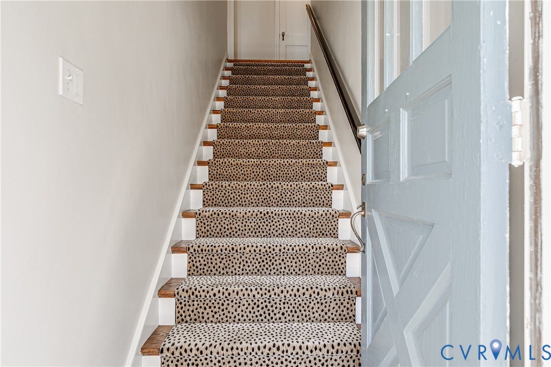 Staircase to unit 2