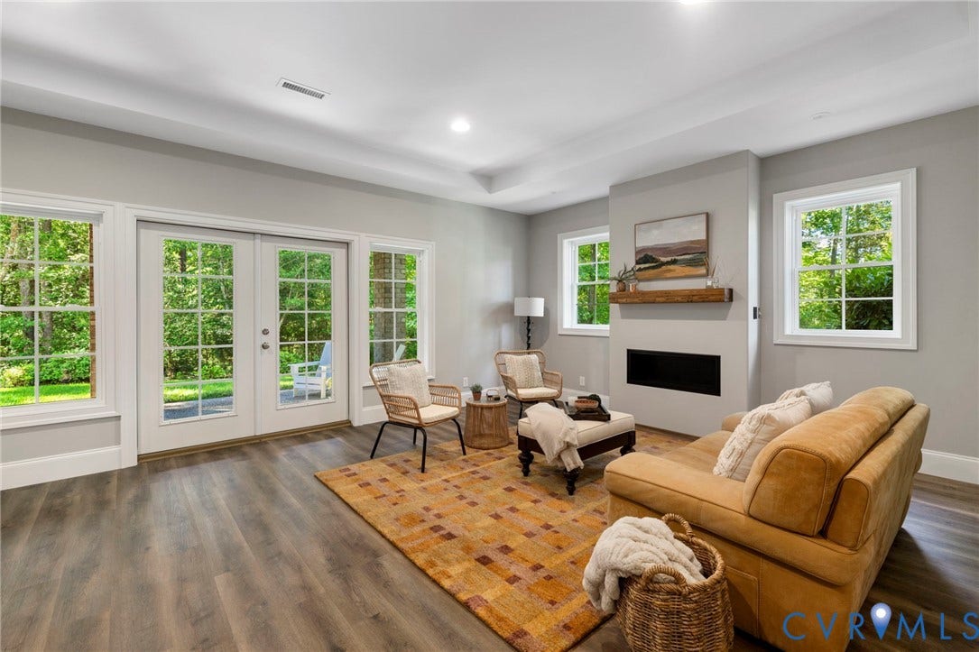 2019 Tulip Hill Drive, The Oaks, Midlothian, VA 23112 Beautiful Setting to the Rear Yard