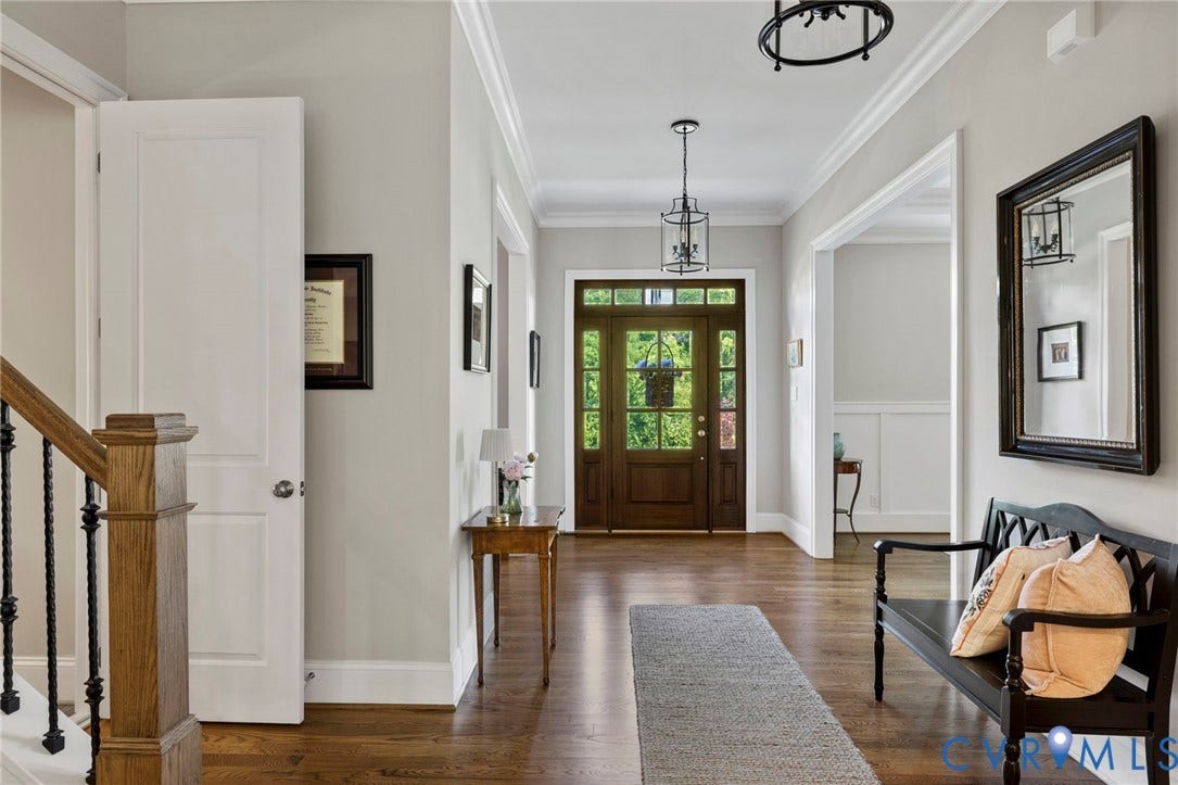 2019 Tulip Hill Drive, The Oaks, Midlothian, VA 23112 Back to Front Entry and Lower Level Door
