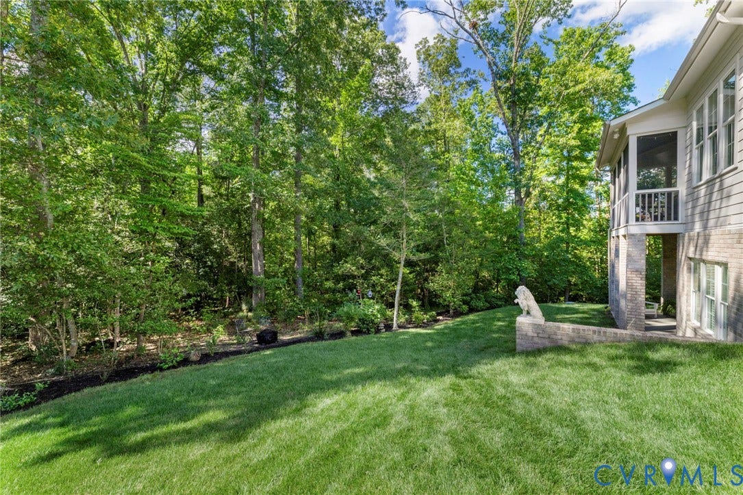 2019 Tulip Hill Drive, The Oaks, Midlothian, VA 23112 Large Backyard and Protected Land