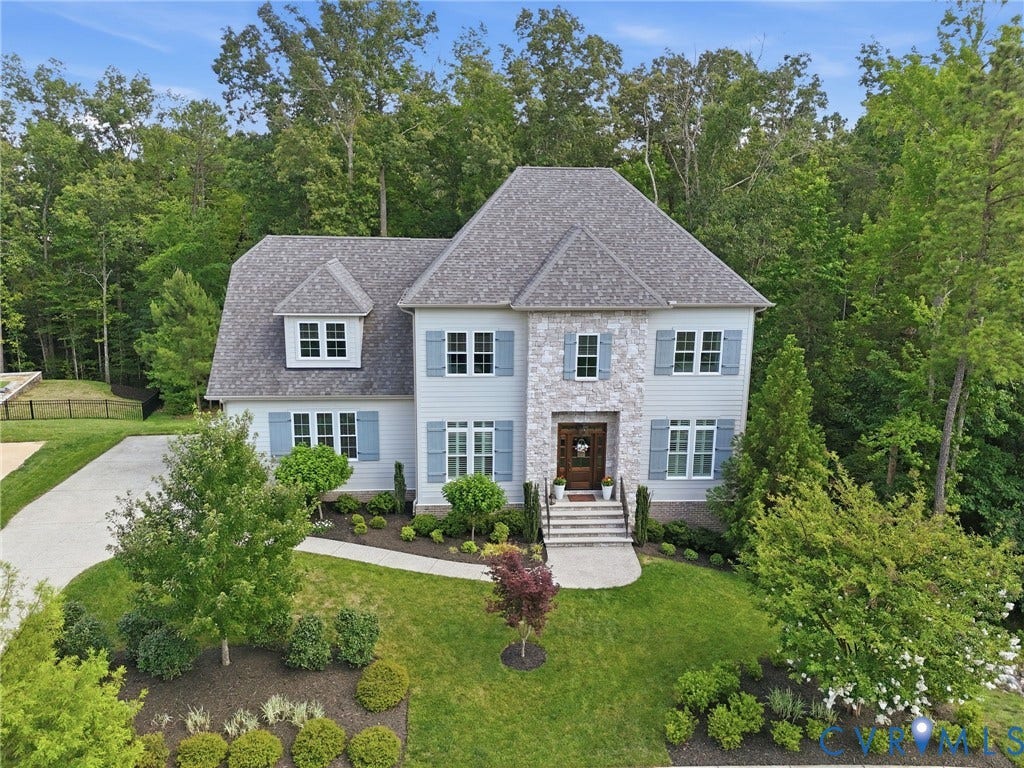 2019 Tulip Hill Drive, The Oaks, Midlothian, VA 23112 Aerial View