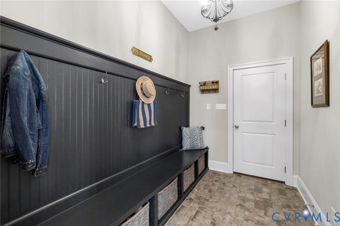 2019 Tulip Hill Drive, The Oaks, Midlothian, VA 23112 Mudroom to Garage & Powder Room