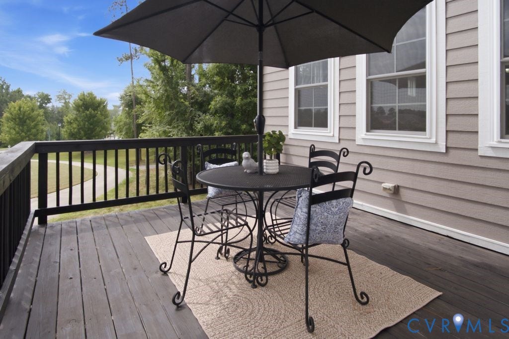 6991 Carden Park Drive, Carden Park, Moseley, VA 23120 Deck
