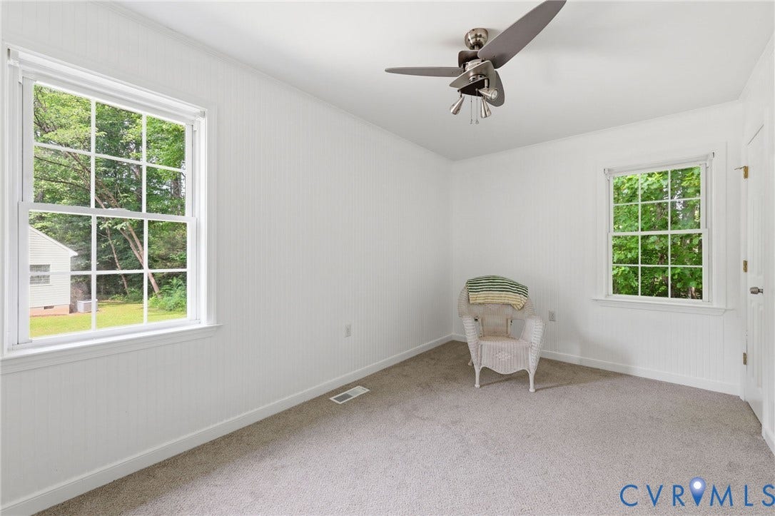 1375 Gills Road, Powhatan, VA 23139 Bedroom with walk-in closet.
