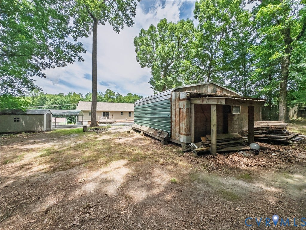 View from back of property