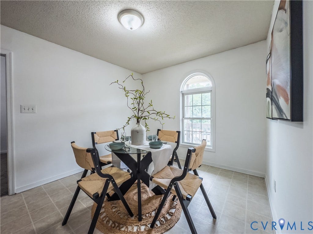 Convenient dining area
