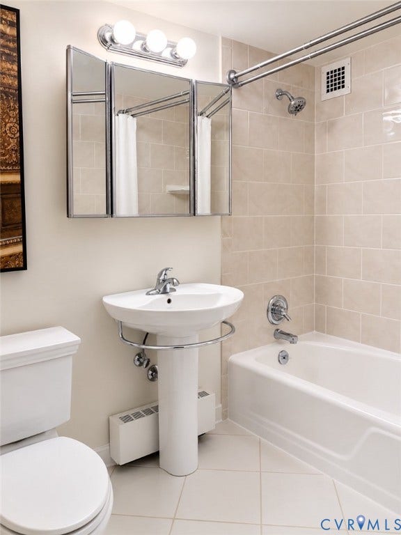 5100 Monument Avenue, #503, Willow Lawn, Richmond, VA 23230 Refinished tub to match the updated sink and toilet!