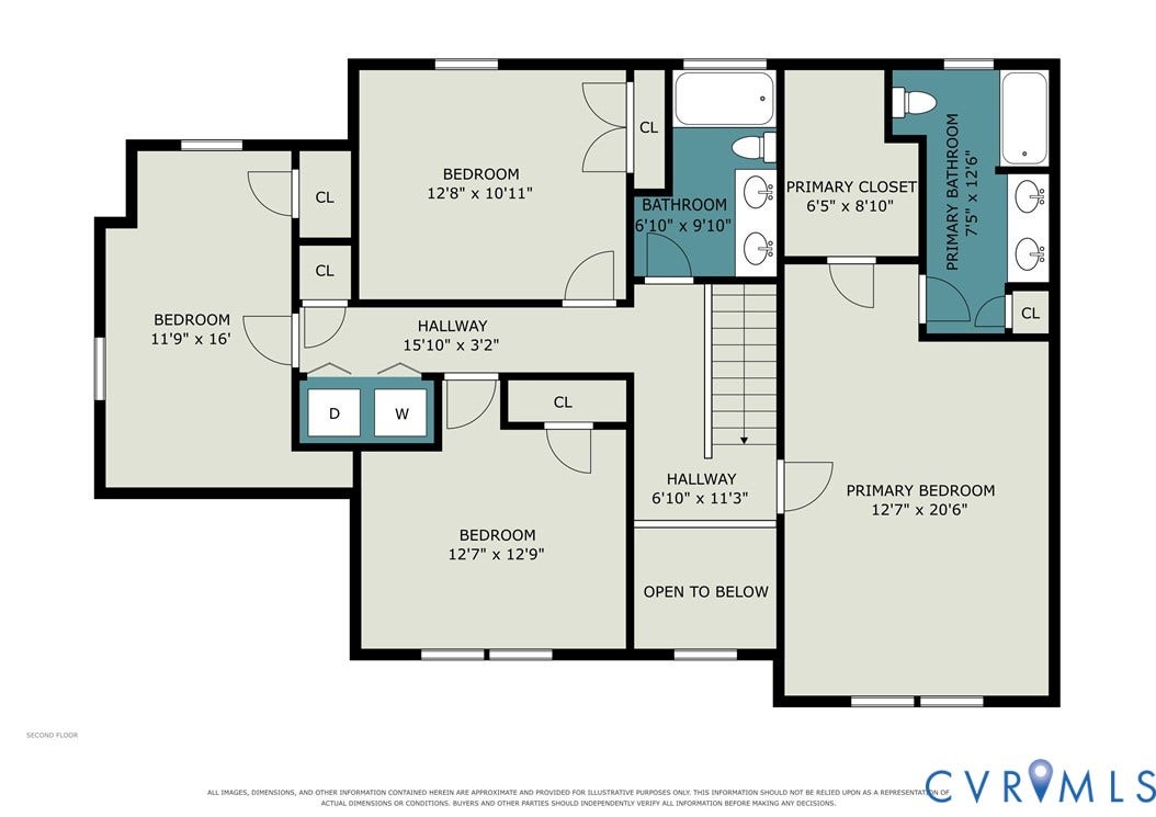 931 Hunters Run Drive, Henrico, VA 23223 Floor plan